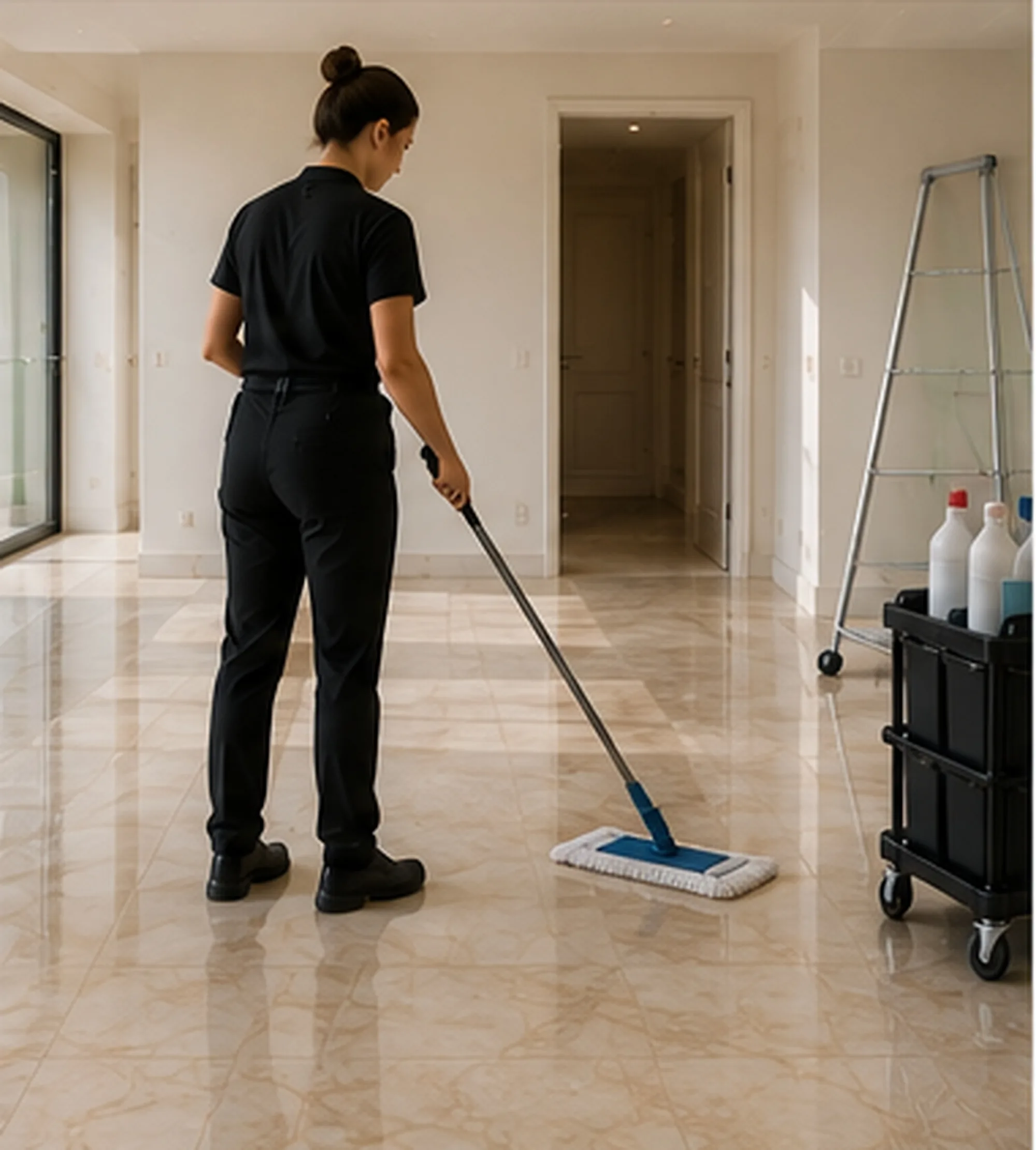 Nettoyage après travaux