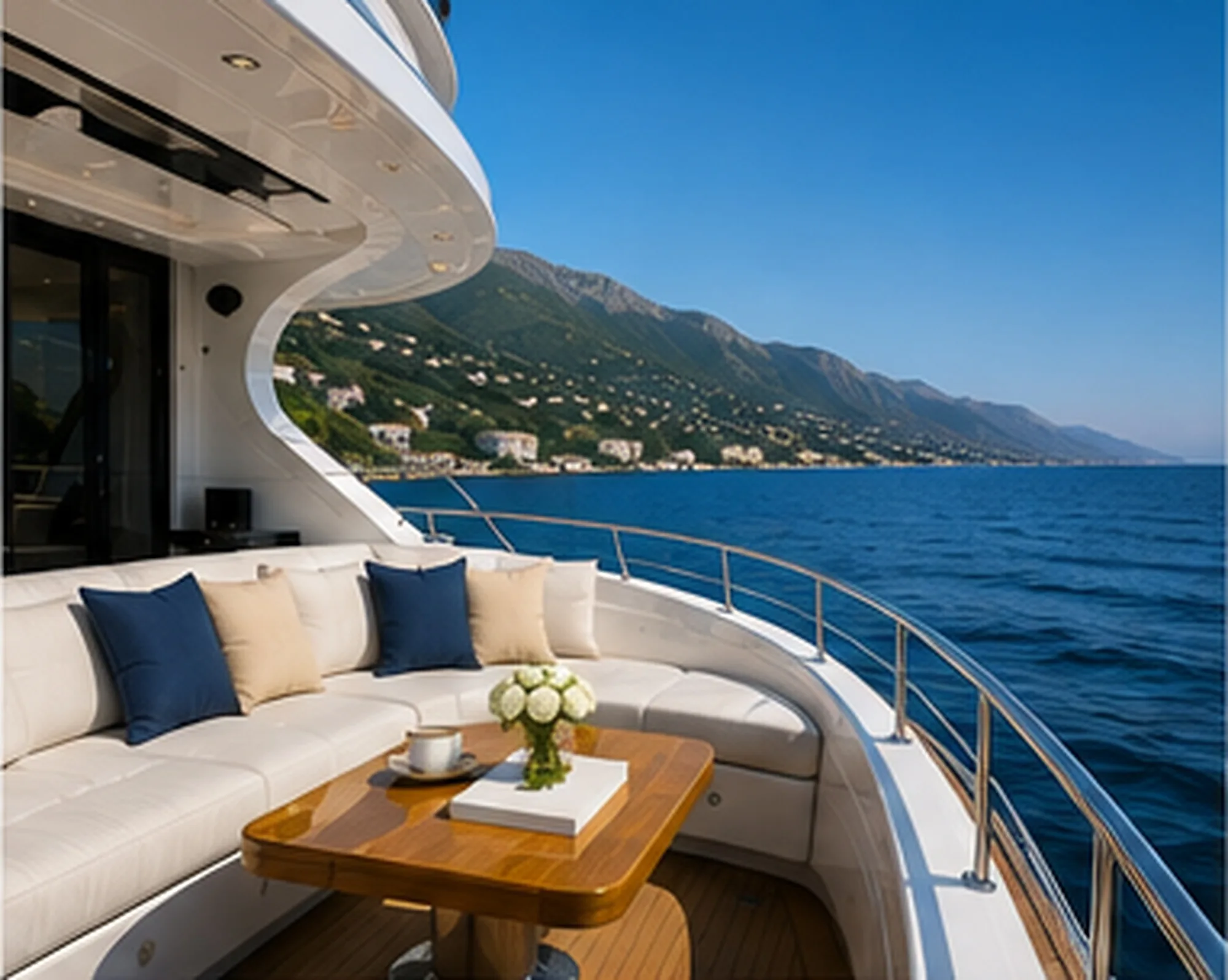 Nettoyage de yacht